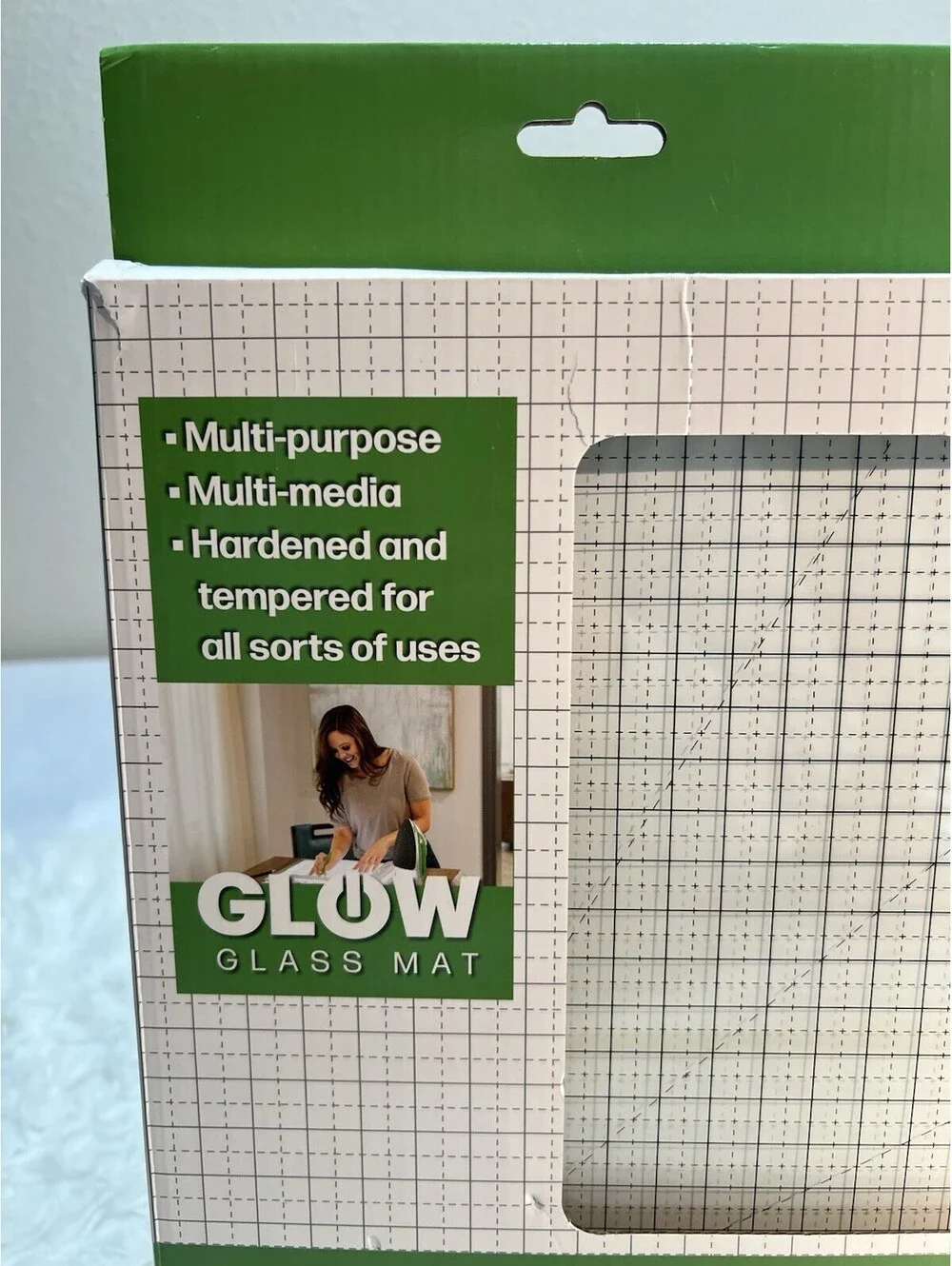 CutterPillar Glow Glass Mat 12” X 16.5”